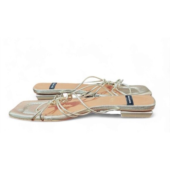 Elegant Silver Women's Sandals - Picture 3 of 10